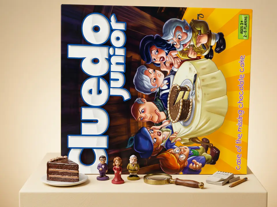 Cluedo junior (missing chocolate cake)