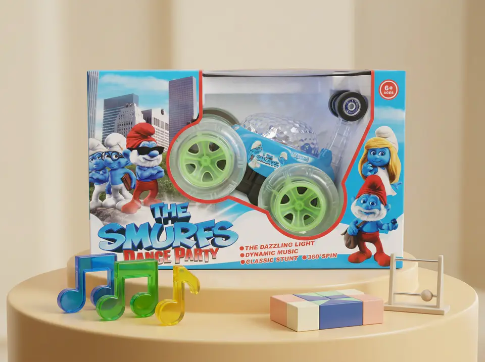 سيارة The smurfs dance party