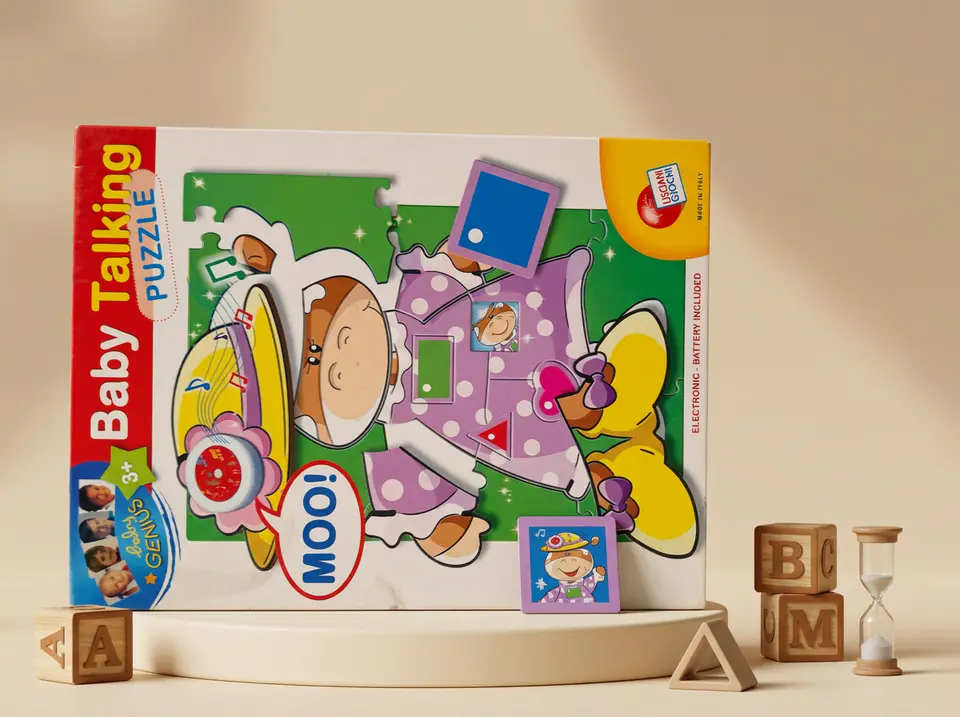 baby talking puzzle- LISCIANI