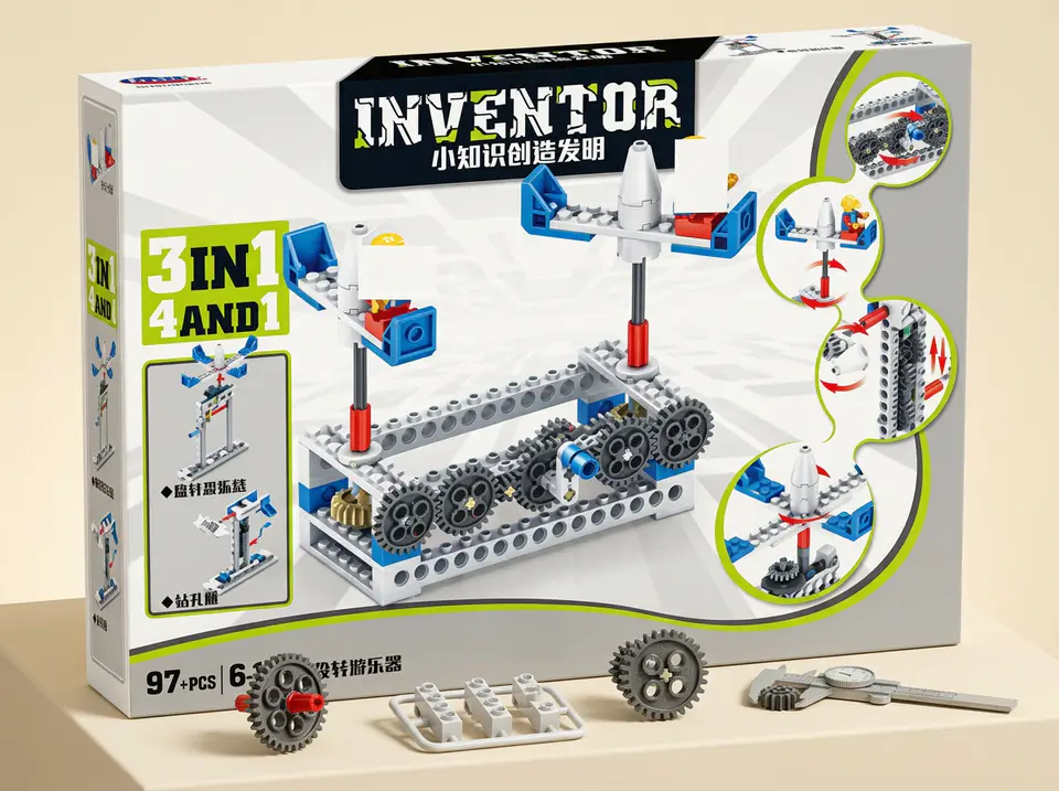 Inventor T0327 97+ pcs