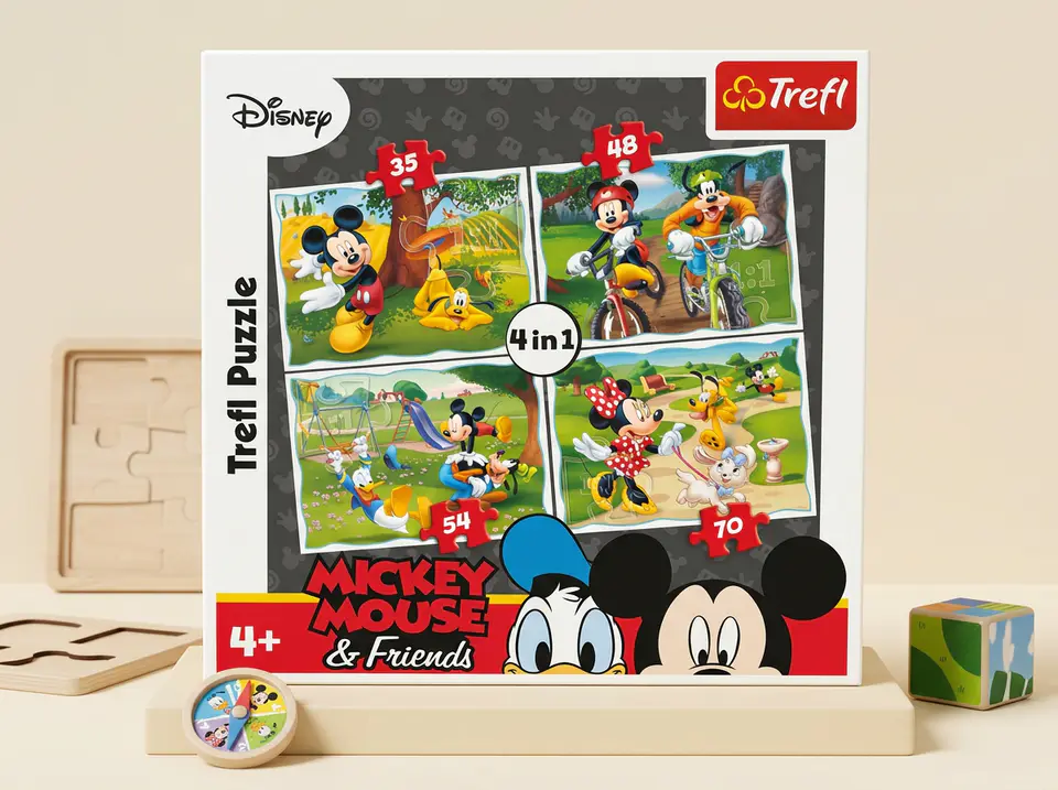Trefl 4in1 Super Wings puzzle (48-35-54-70)