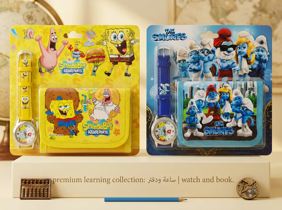 ساعة ودفتر Watch and book