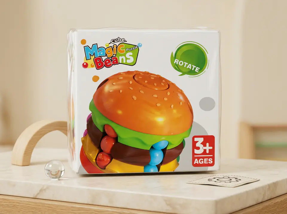 hamburger cube