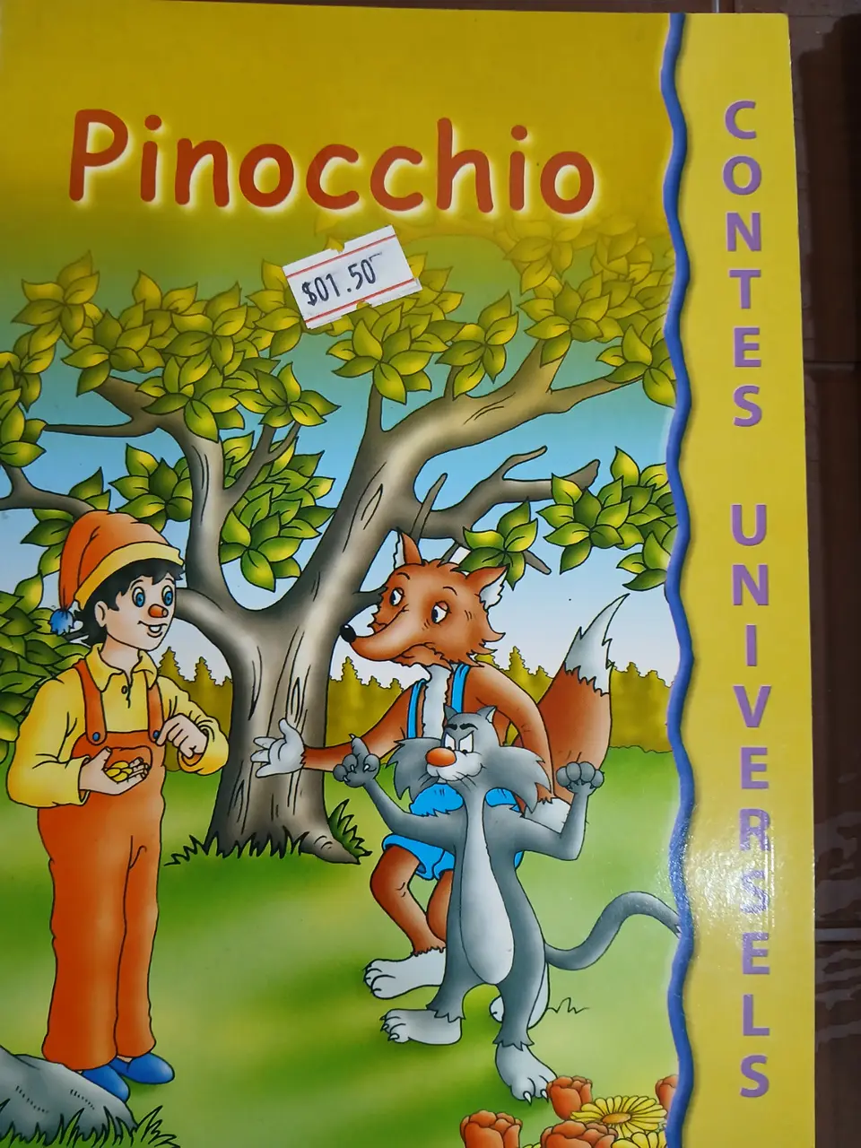 قصة contes universelles, pinocchio