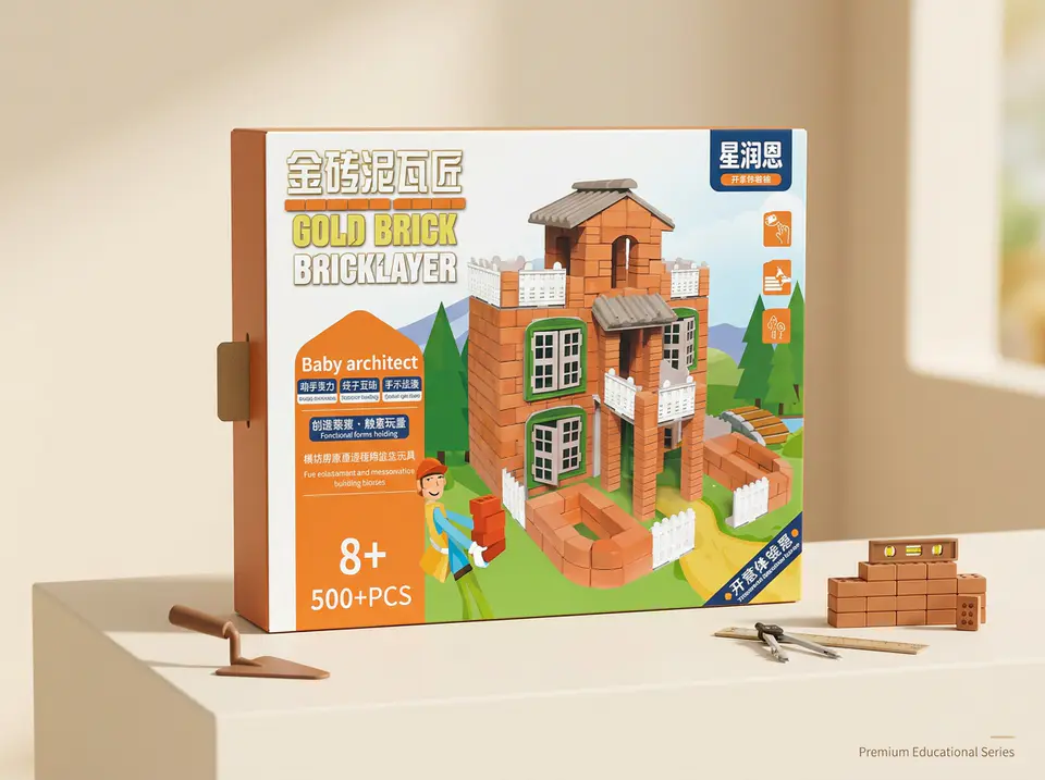 Gold brick 500 pcs