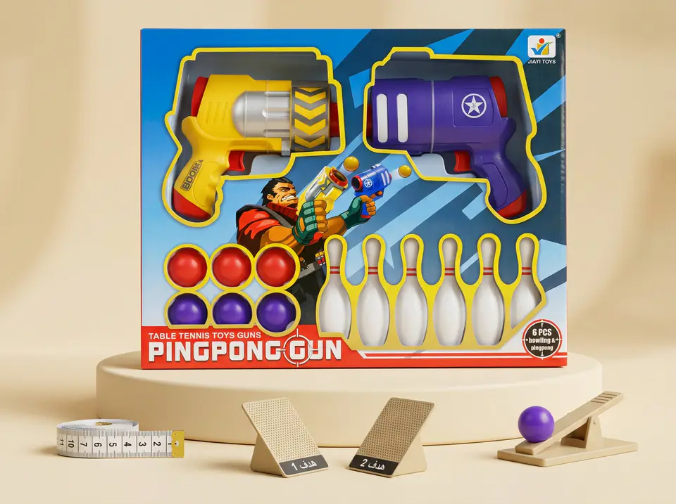 مسدس كرات Pingpong gun