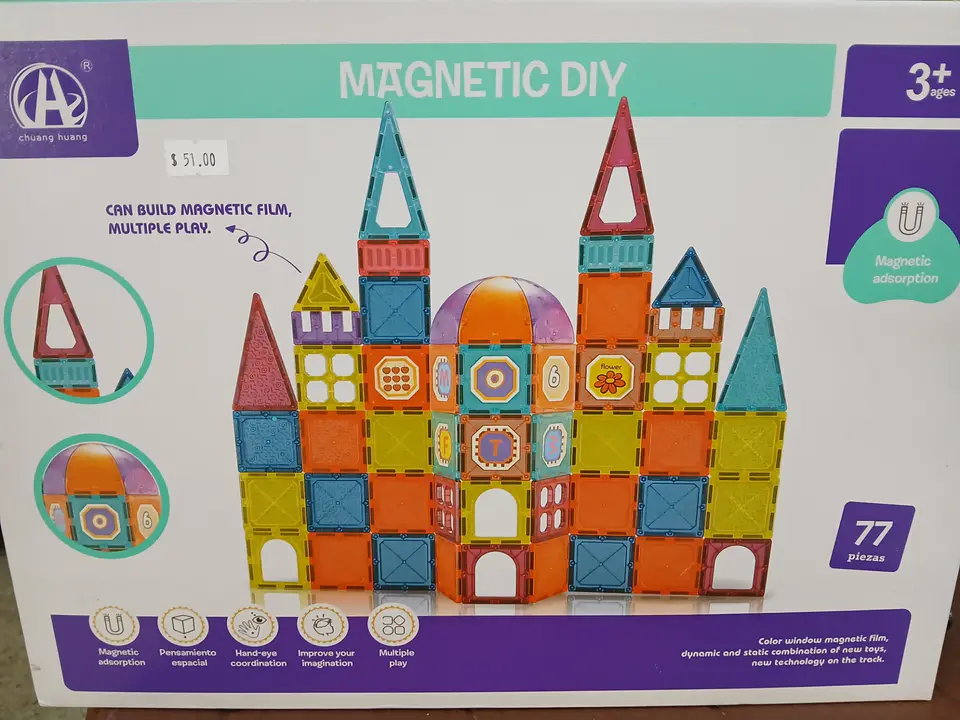DIY magnetic, ١٢٠ قطعة