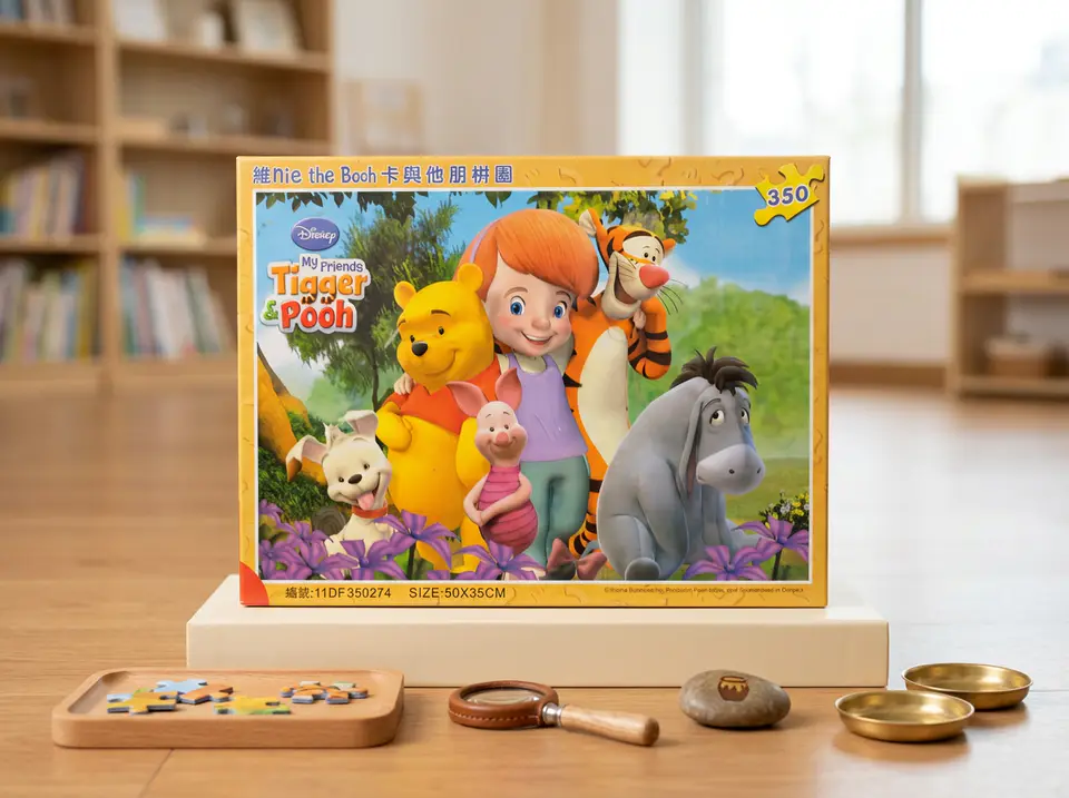 winnie/mickey puzzle 350