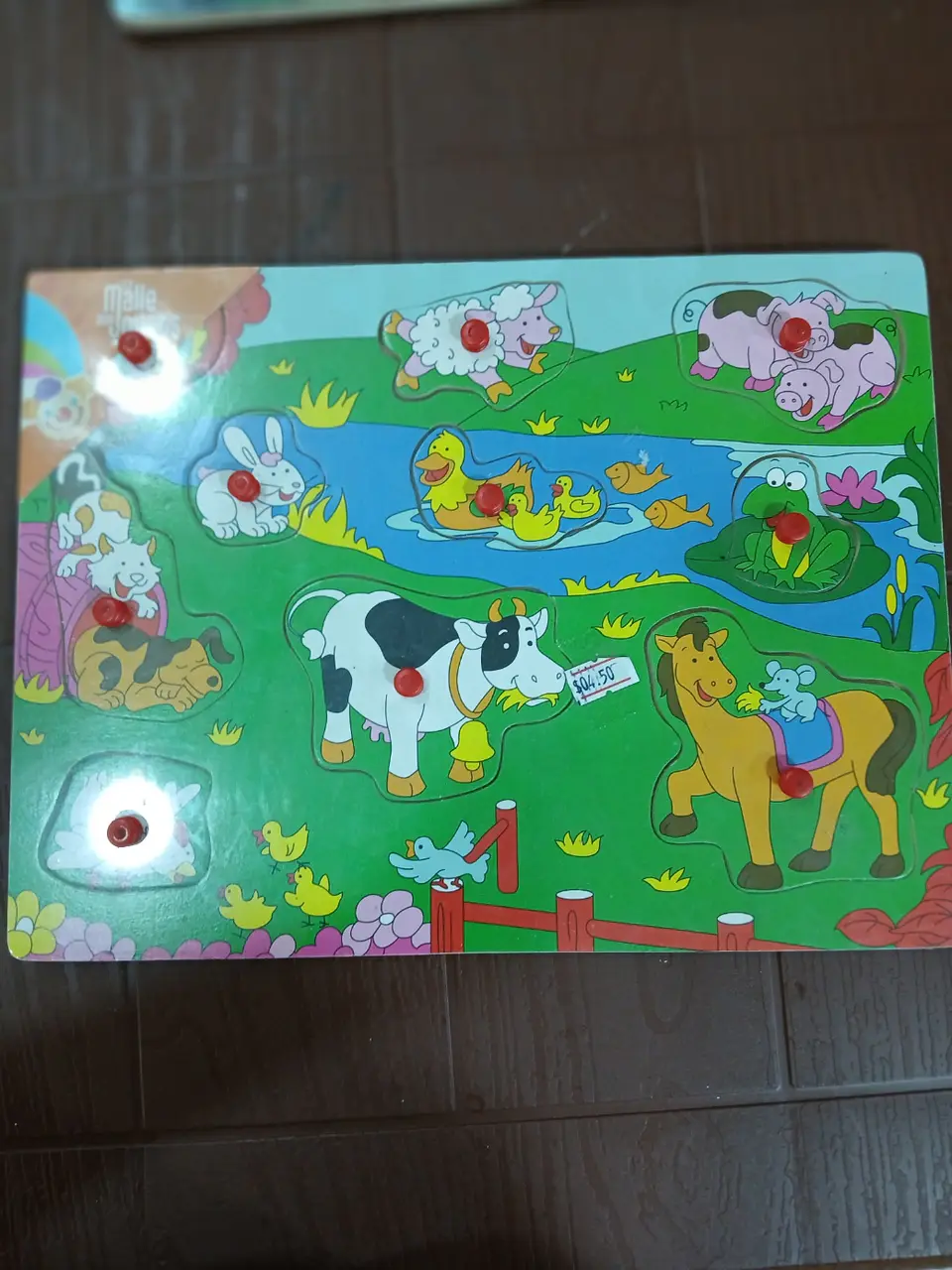 Wood puzzle (nail), صغير