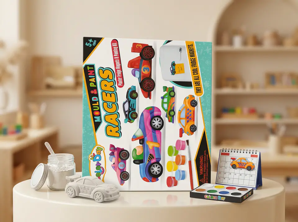 mould and paint racers