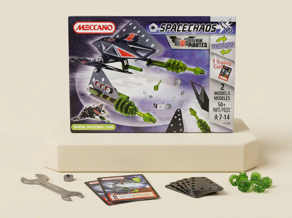 mecano space chaos 50+ pcs