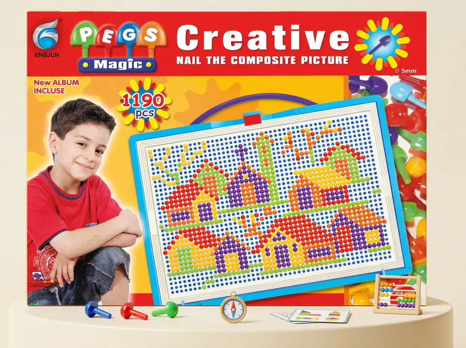 pegs magic creative