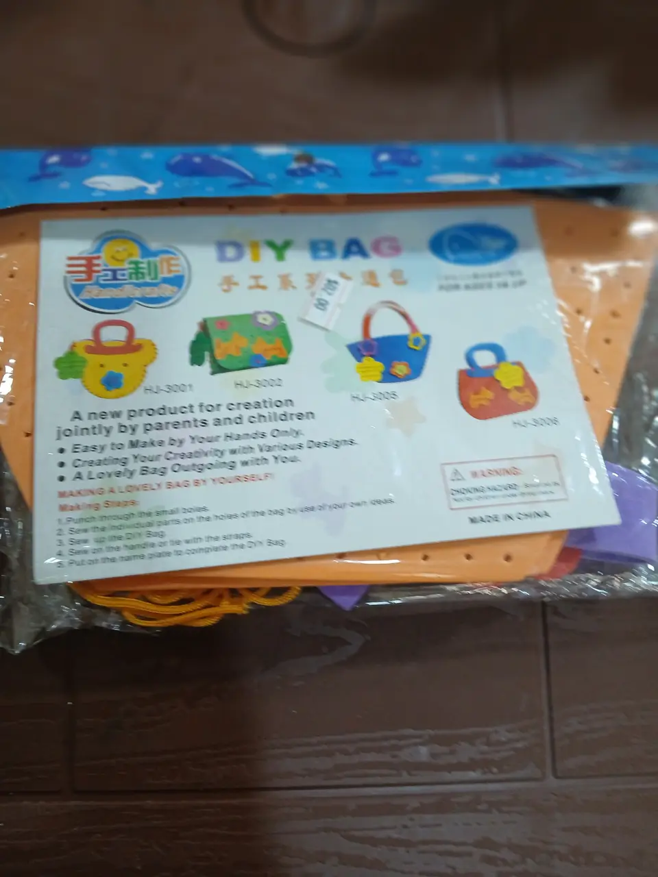 DIY Bag, Orange