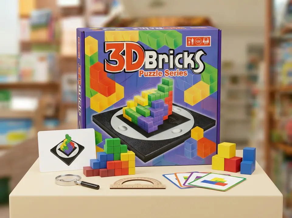3d brick puzzle