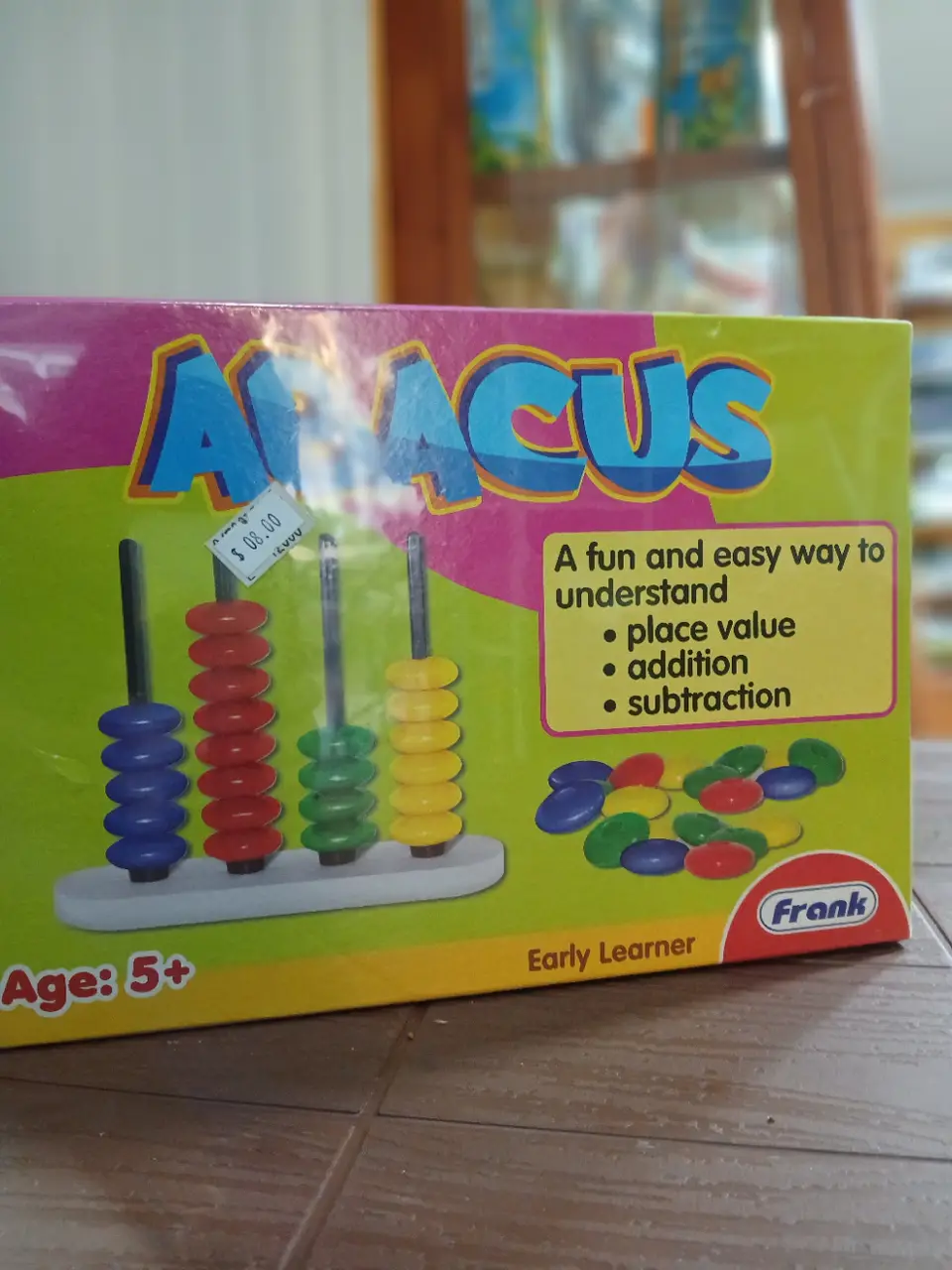 wooden shelves abacus, frank Early learner