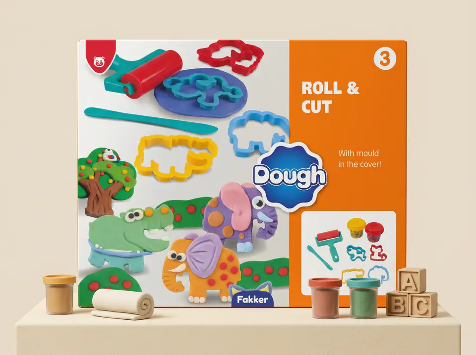 roll and cut (dough with mold)