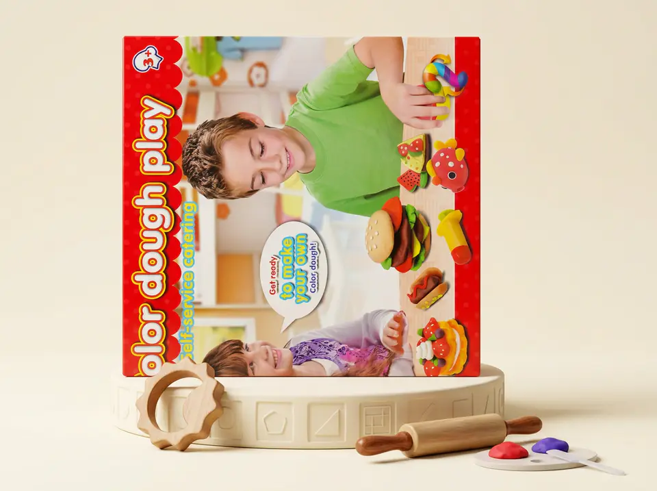color dough play